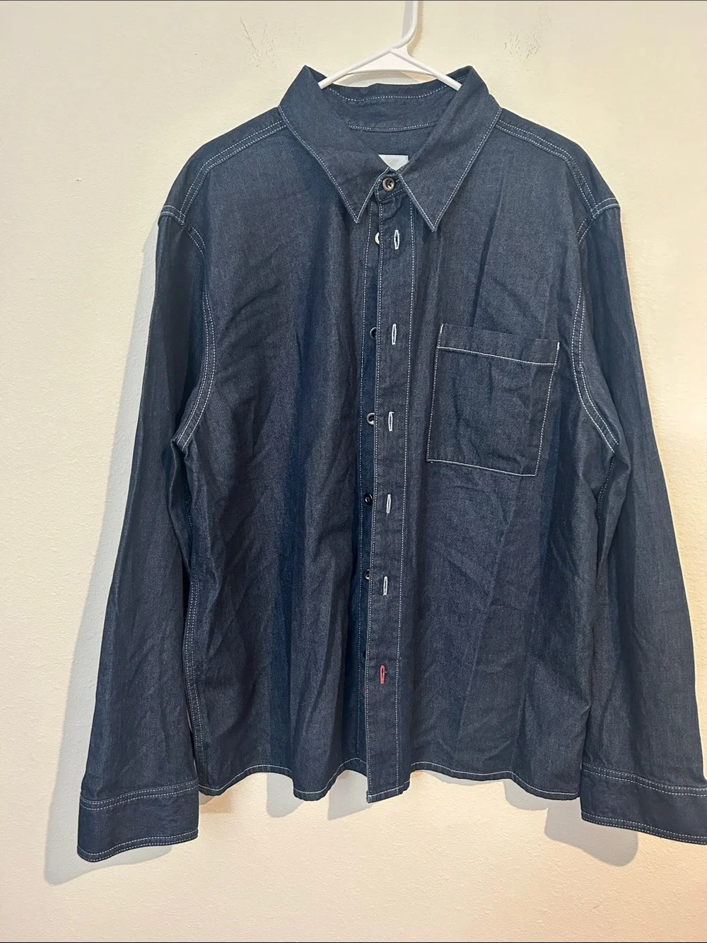 Goodfellow & Co Indigo Denim Button-Down Shirt